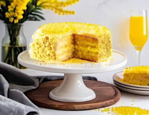 Torta mimosa classica- Ricetta spiegata semplice
